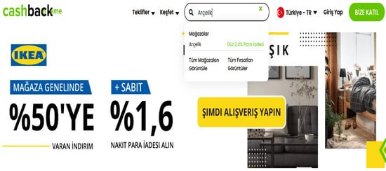 Cashback Arçelik Arama 