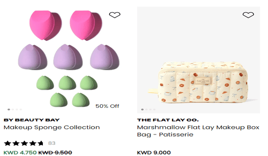 Cashback BEAUTY BAY Discounts