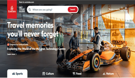 Emirates Turlar ve Etkinlikler