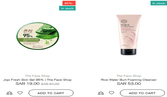 Cashback The Face Shop Discount Code