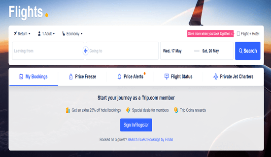 Cashback KSA Trip.com Discount Code